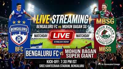 Bengaluru FC vs Mohun Bagan Super Giants Live Streaming: Where to Watch ISL Match on TV and Online? | BFC vs MBSG Telecast Details