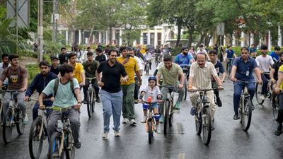 65th Fit India Movement Sundays On Cycle Sees 5,000+ Locations Participate; 10,000 Joint Event At Connaught Place With Raahgiri Foundation