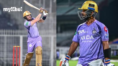 KKR Intrasquad Practice Match Highlights: Ajinkya Rahane, Navdeep Saini Star With Bat & Ball As Golden Knights Secure 1 Run Victory