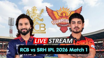 RCB vs SRH Live Streaming, IPL 2026 Match 1: Where to Watch Royal Challengers Bengaluru vs Sunrisers Hyderabad on TV and Online?
