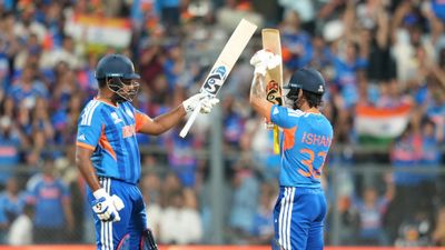 T20 World Cup 2026: Sanju Samson Punishes England After Early Drop, Brings Up Fifty With A Six at Wankhede