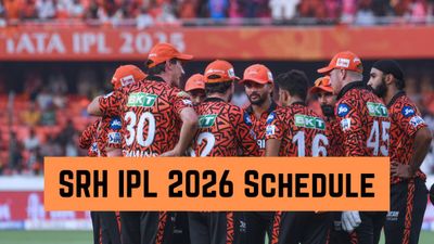 SRH IPL 2026 Schedule: Sunrisers Hyderabad Fixtures List Announced So Far, Dates and Venues