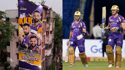 IPL 2026: KKR unveil stunning Mural in Kolkata ahead of Punjab Kings Match, engraves 'First Love' - Watch
