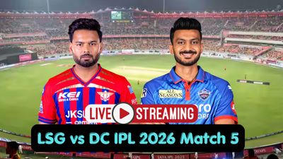 LSG vs DC Live Streaming: Where to Watch Lucknow Super Giants vs Delhi Capitals IPL 2026 Match on TV and Online?