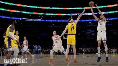 NBA Roundup: Thunder Dominate Lakers As Rockets Win And Celtics Triumph