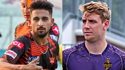 ഉമ്രാനെ അടിച്ചൊതുക്കി!!! ഗ്രീനും രഹാനെയും മിന്നിച്ചു, ത്യാഗി സര്‍പ്രൈസ് ഹീറോ; കെകെആര്‍ ത്രില്ലര്‍