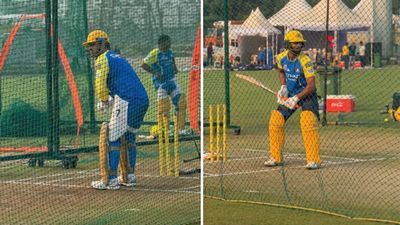 IPL 2026: பயிற்சியை தொடங்கிய சிஎஸ்கே.. இனி அதிரடி தான்.. சிக்சர்களை பறக்கவிட்ட தோனி, ருதுராஜ்