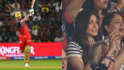IPL 2026: சிறப்பான ஆளு நீ! கோலி அடித்த நோ லுக் சிக்சர்.. மைதானத்தில் கொண்டாடிய மனைவி அனுஷ்கா சர்மா