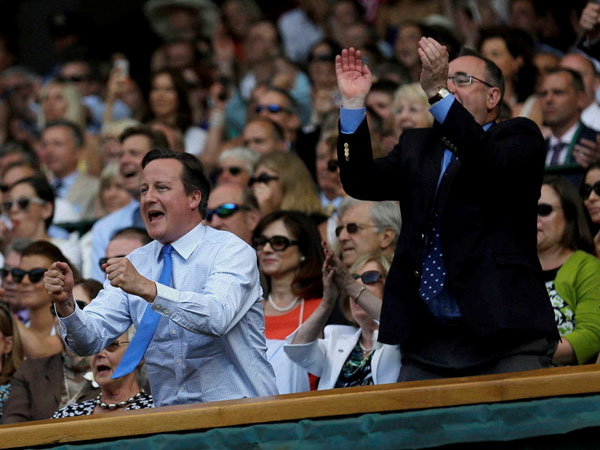 British Prime Minister David Cameron