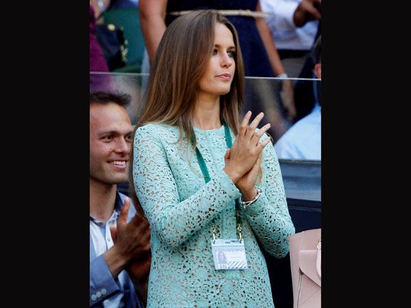 Murray's girlfriend Kim Sears