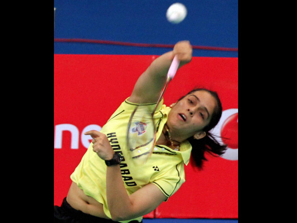 Saina in action