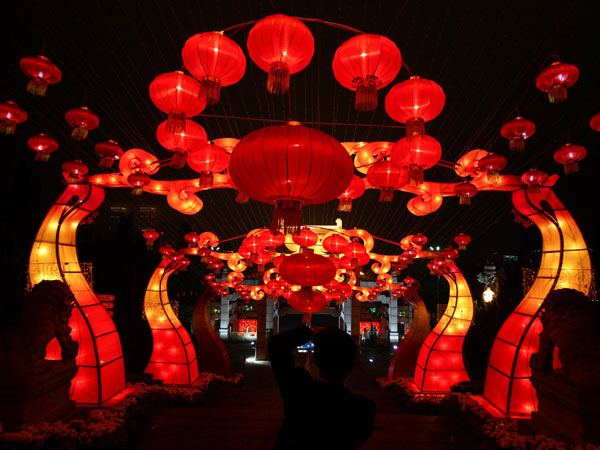 Celebrating lanterns !