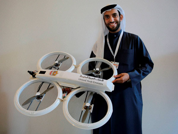 Al Serkal presents a drone prototype