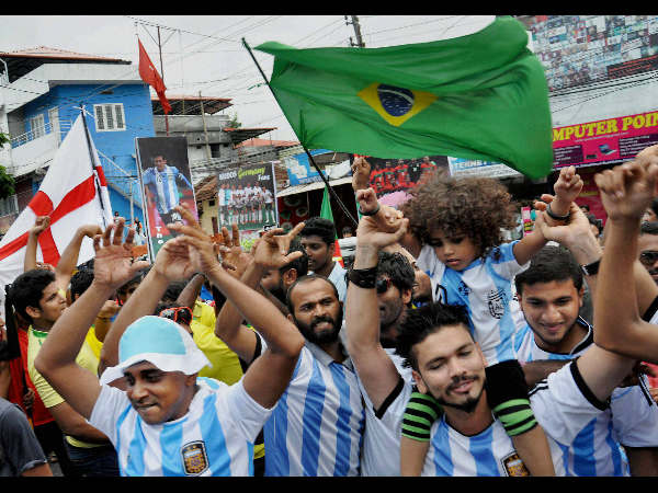 World Cup fever in Kochi