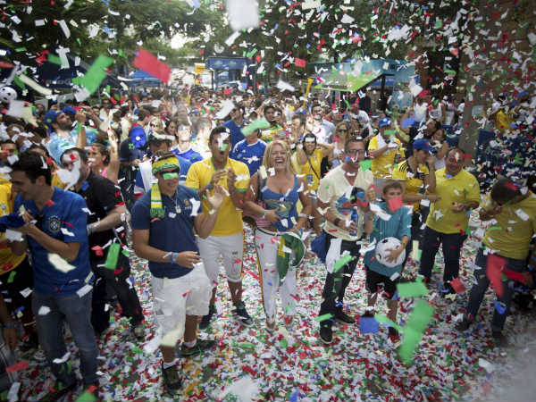 Brazilians party in Miami