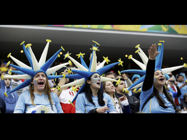 Uruguayan supporters