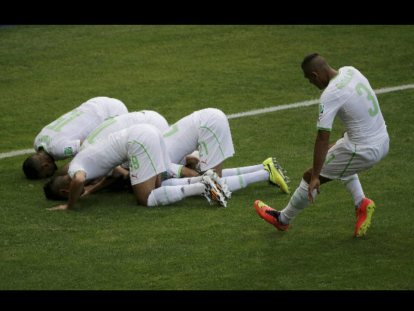 Algeria players