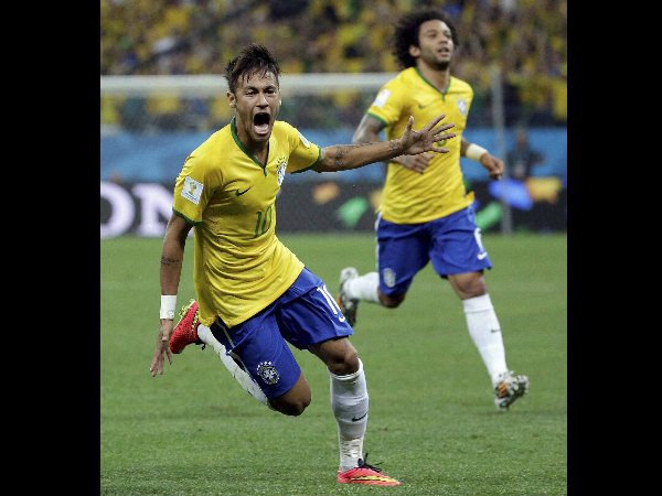Neymar of Brazil