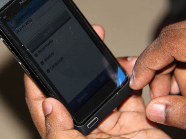 Mobile phone was still an alien object in India