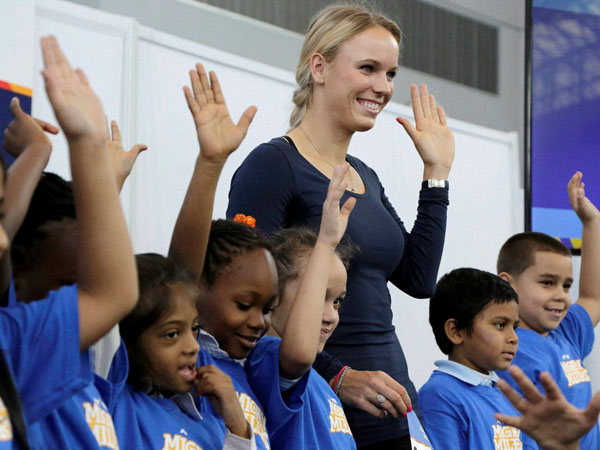 Wozniacki to raise funds for kids charity 