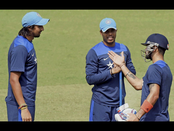 Kohli will rely on Ishant (left) and Umesh (centre)