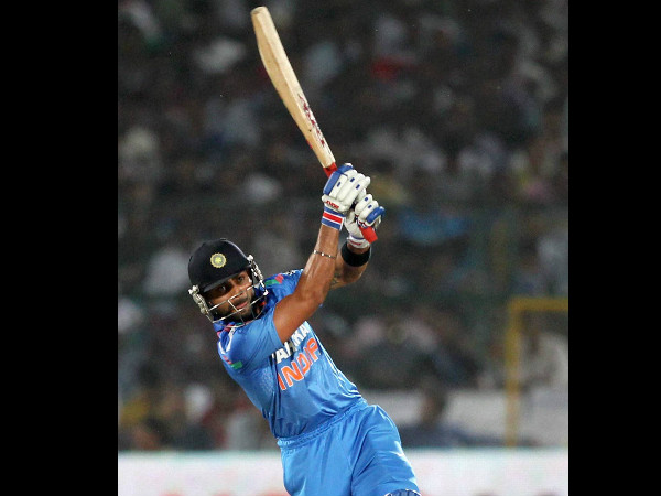Virat Kohli will hope to continue his red-hot form