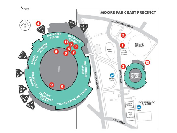 SCG map