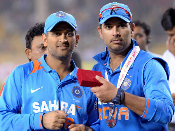 The good times - Dhoni and Yuvraj