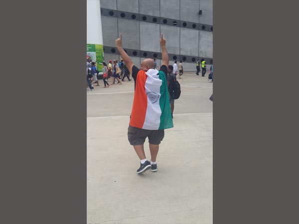 This fan is celebrating already