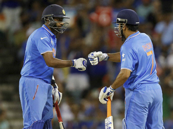Ashwin and Dhoni