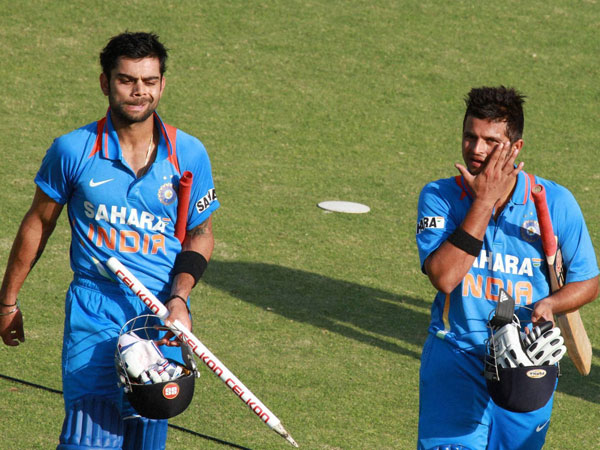 Suresh Raina and Virat Kohli Suresh Raina and Virat Kohli