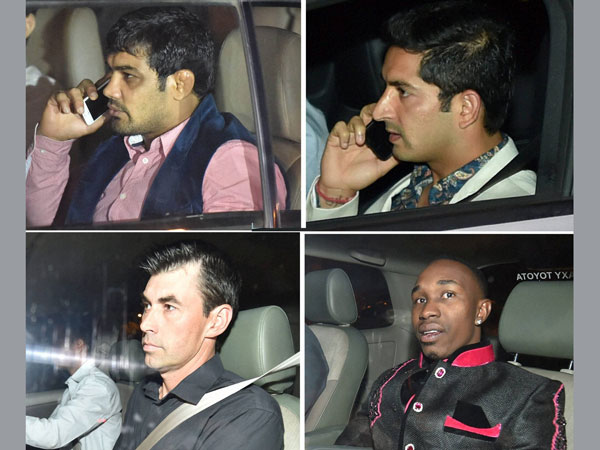 Pics: Who all attends Raina's wedding 