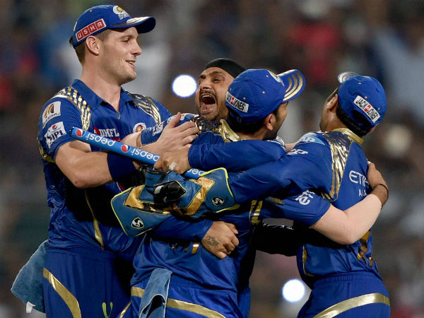 MI players celebrate their victory