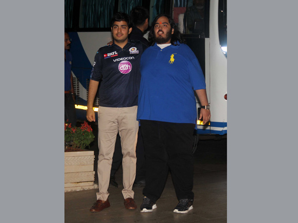 The young Ambanis at Antilla