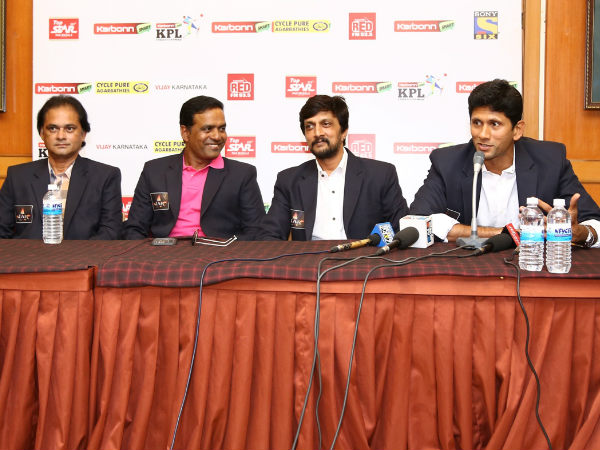 The players addressing the media on Friday