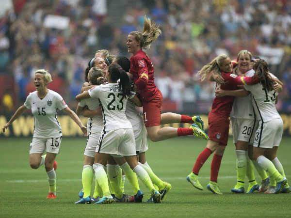 The winning moment for US players