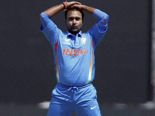 Mishra during a ODI Mishra during a ODI