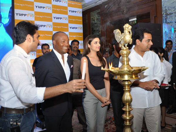 Brian Lara and Parineeti Chopra