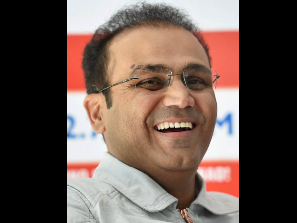Smiling Sehwag