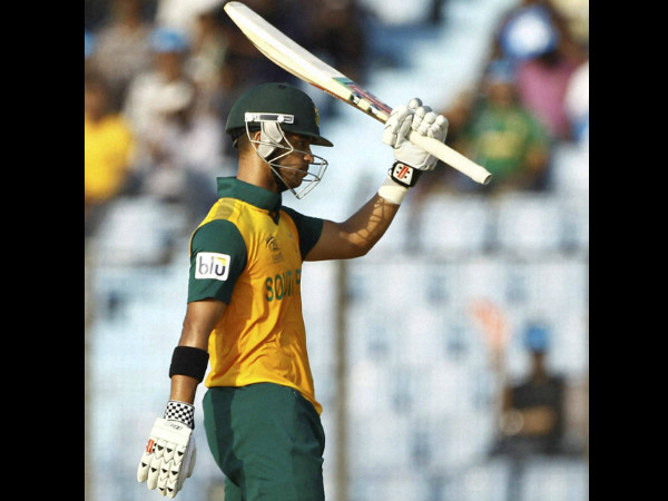 Duminy has been ruled out with an injury