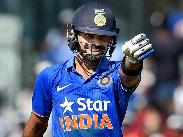 Kohli celebrates his century against South Africa in the 4th ODI in Chennai Kohli celebrates his century against South Africa in the 4th ODI in Chennai