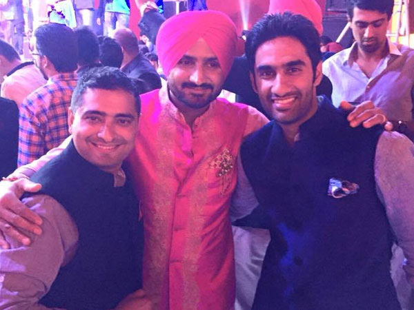 Cricketers, BCCI officials at Bhajji's sangeet ceremony