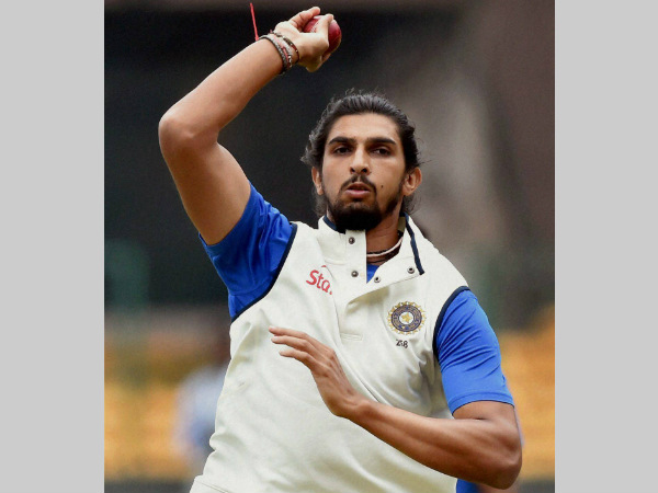 Ishant bowls in nets on Friday in Bengaluru. He is set to play after serving 1-match ban