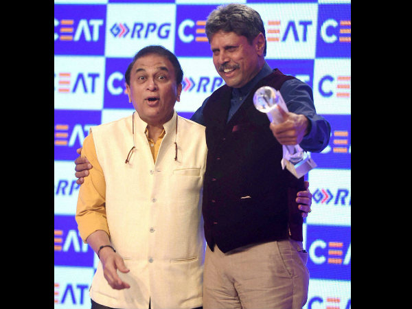 File photo: Kapil Dev (right) with Sunil Gavaskar File photo: Kapil Dev (right) with Sunil Gavaskar