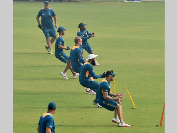 South African cricketers prepare for Delhi Test