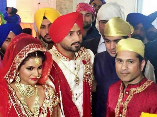 Harbhajan Singh tied knot with actress Geeta Basra 