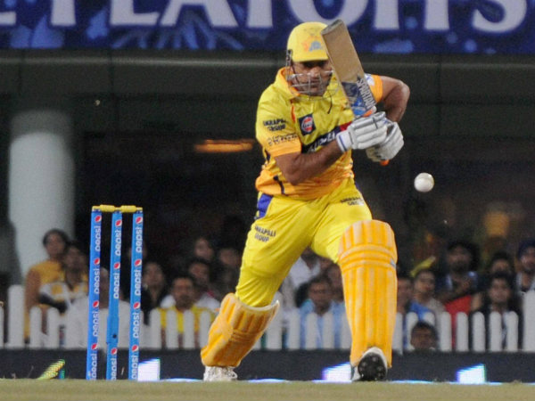 File photo: Dhoni batting for CSK in IPL