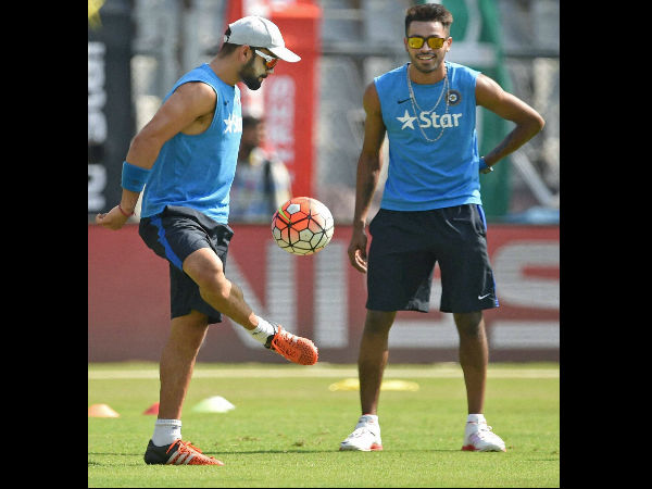 In pics: Team India's practice session