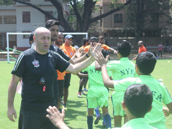 Youngsters at FC Pune City's grassroots development programme Youngsters at FC Pune City's grassroots development programme