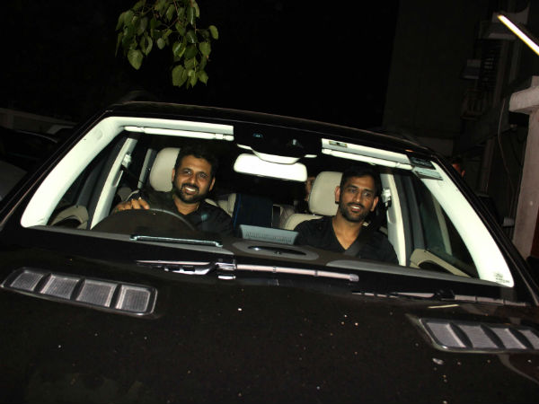 In pics: When Dhoni, wife met Salman 